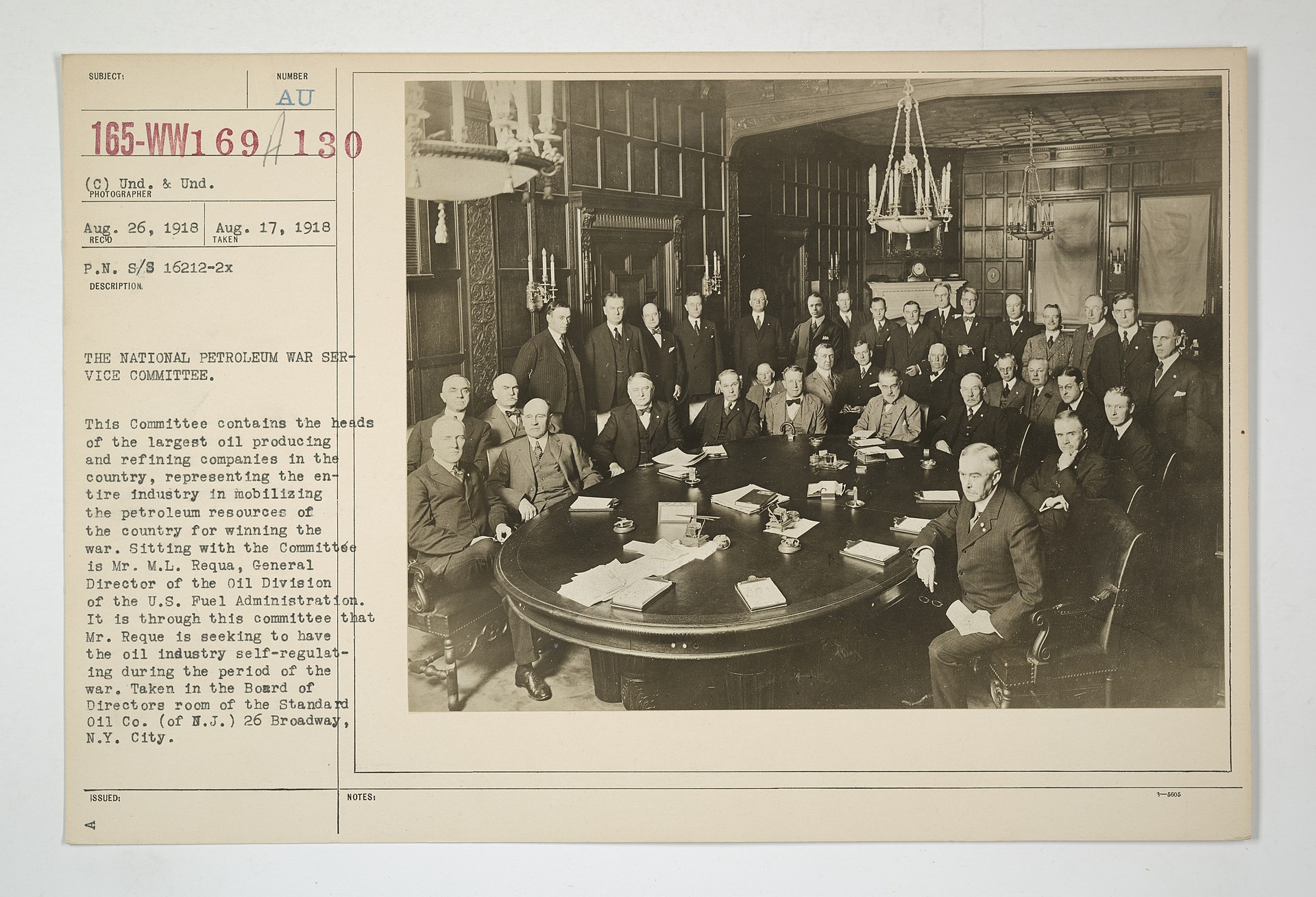 National Petroleum War Service Committee